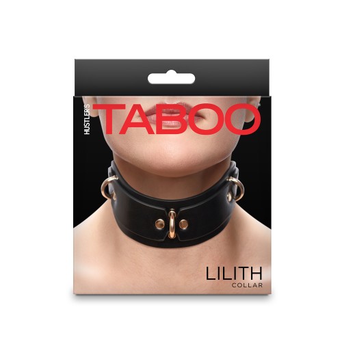 Collar Hustler Taboo Lilith para Juego BDSM