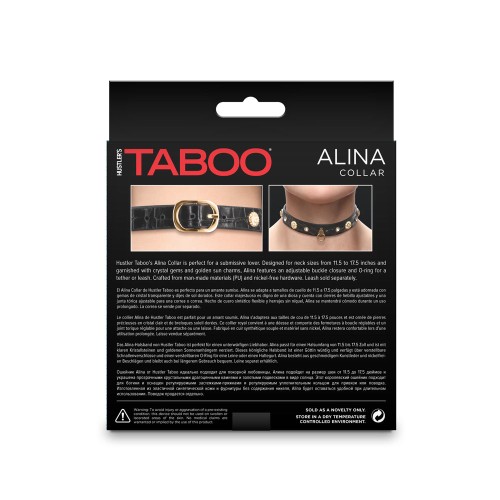 Collar Hustler Taboo Alina para Amantes Sumisos