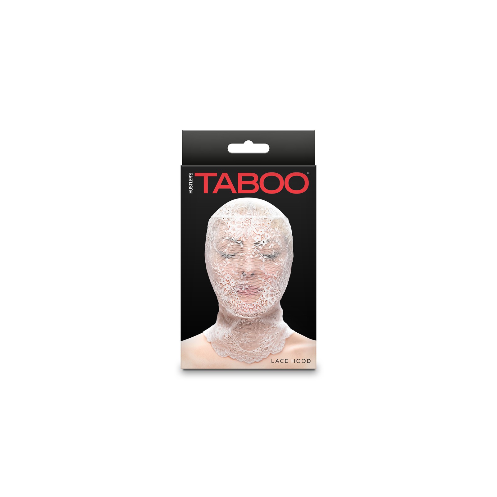 Hustler Taboo Lace Hood - White