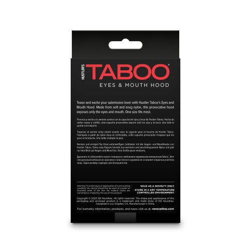 Taboo Eyes & Mouth Hood