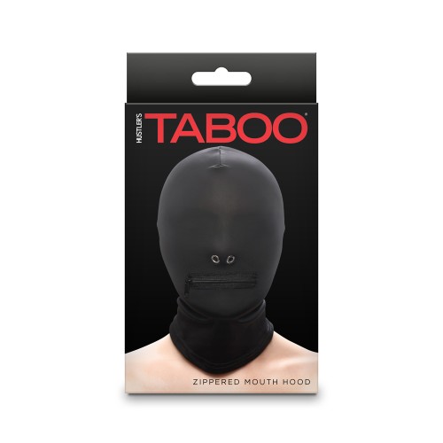 Hustler Taboo Zippered Mouth Hood