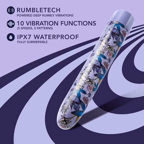 Vibrador Recargable Limited Addiction Floradelic - Explora el Placer Profundo