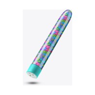 Limited Addiction Utopia Vibrador Recargable de 7 in. Aqua