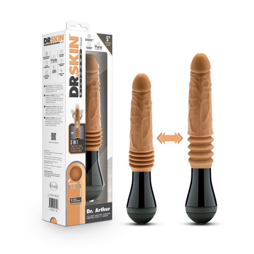 Dildo Oscilante y Movible Dr. Skin Arthur para Placer Definitivo