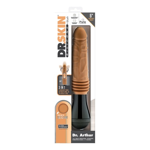 Dildo Oscilante y Movible Dr. Skin Arthur para Placer Definitivo