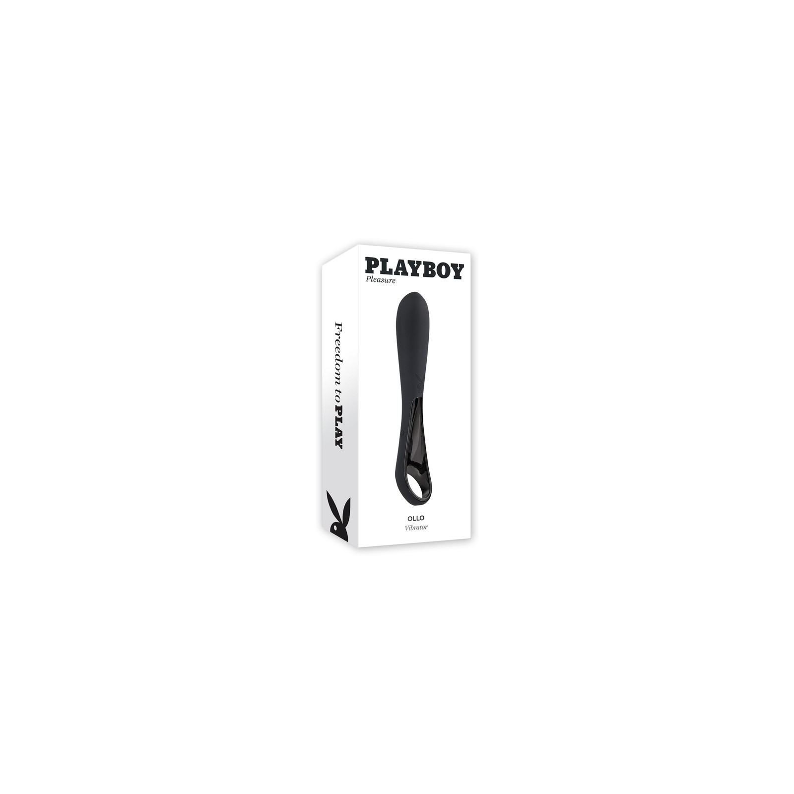 Playboy Ollo Rechargeable Silicone Vibrator with Ring Handle