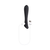 Playboy Ollo Rechargeable Silicone Vibrator with Ring Handle