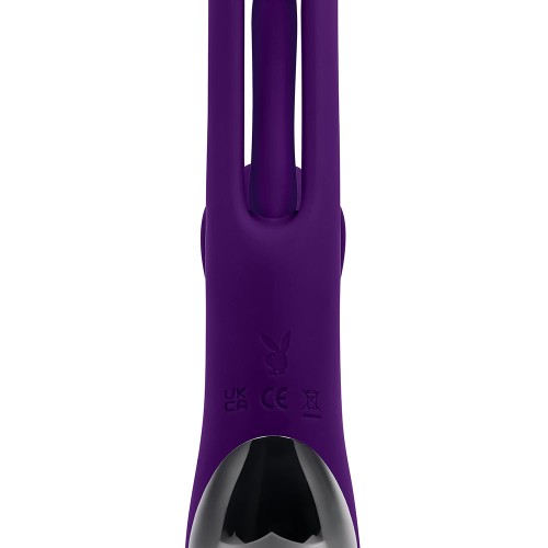 Playboy The Thrill Rechargeable Dual Stim Vibrator