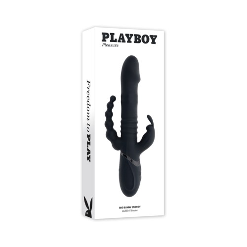 Playboy Big Bunny Triple Stim Vibrator for Ultimate Pleasure