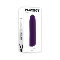 Vibrador Bullet Recargable de Silicona Playboy One & Only Acai