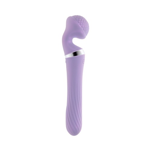 Playboy Vibrato Vibrador de Varita Dual Recargable Ópalo