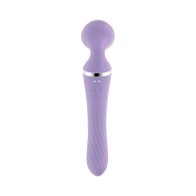 Playboy Vibrato Vibrador de Varita Dual Recargable Ópalo