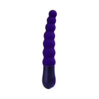 Selopa Beaded Beauty Silicone Vibrator - Purple