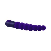 Selopa Beaded Beauty Silicone Vibrator - Purple