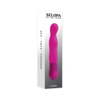 Vibrador de Silicona G-Spot Selopa G Wow