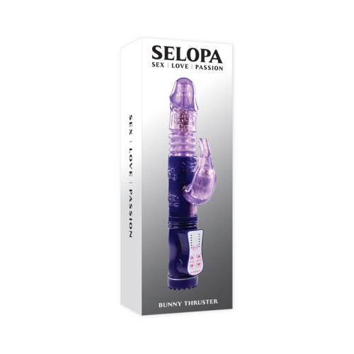 Selopa Bunny Thruster - Vibrador Conejo con Empuje y Vibración