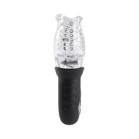 Zero Tolerance Cyclone Vibrating Stroker Black Clear