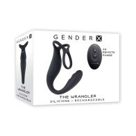 Gender X The Wrangler Anillo Vibrador Recargable Negro