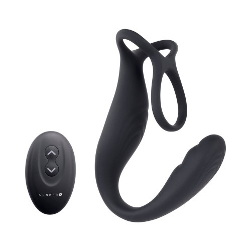 Gender X The Wrangler Anillo Vibrador Recargable Negro