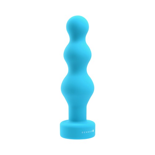 Gender X Rechargeable Vibrating Plug Teal