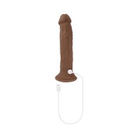 Dildo Vibrador con Empuje y Control Remoto Evolved