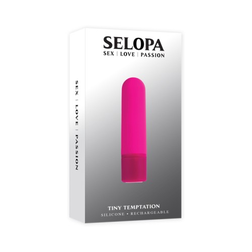 Selopa Tiny Temptation Vibrador Bullet Recargable Rosa