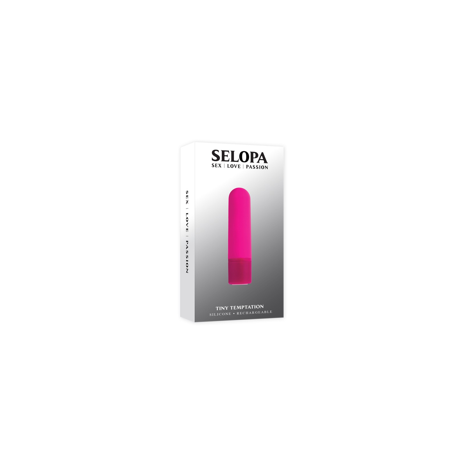 Selopa Tiny Temptation Vibrador Bullet Recargable Rosa