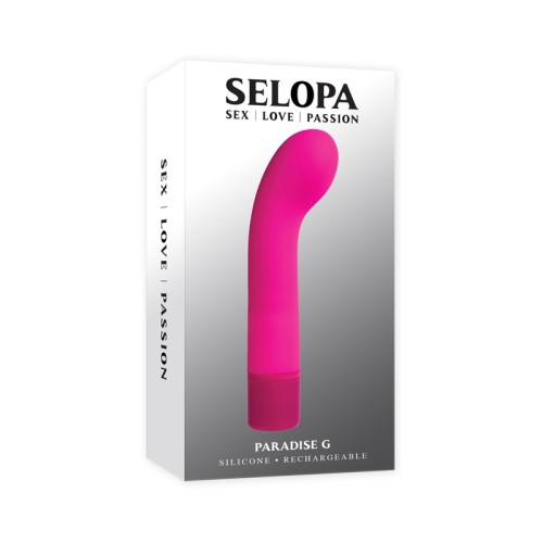 Selopa Paradise G Rechargeable G-Spot Vibrator Pink