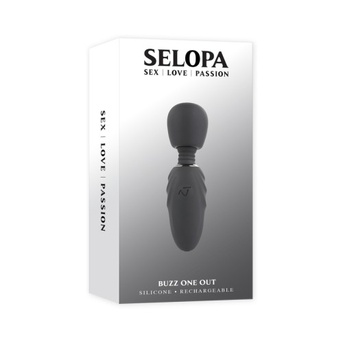 Selopa Buzz One Out Mini Wand Vibrator - 7 Functions