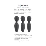 Selopa Buzz One Out Mini Wand Vibrator - 7 Functions