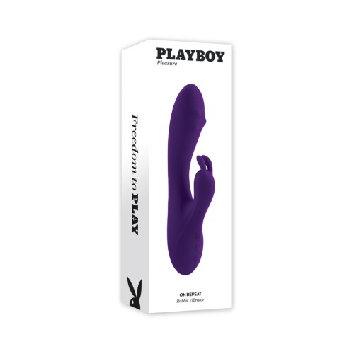 Playboy On Repeat Rabbit Vibrator for Exquisite Pleasure