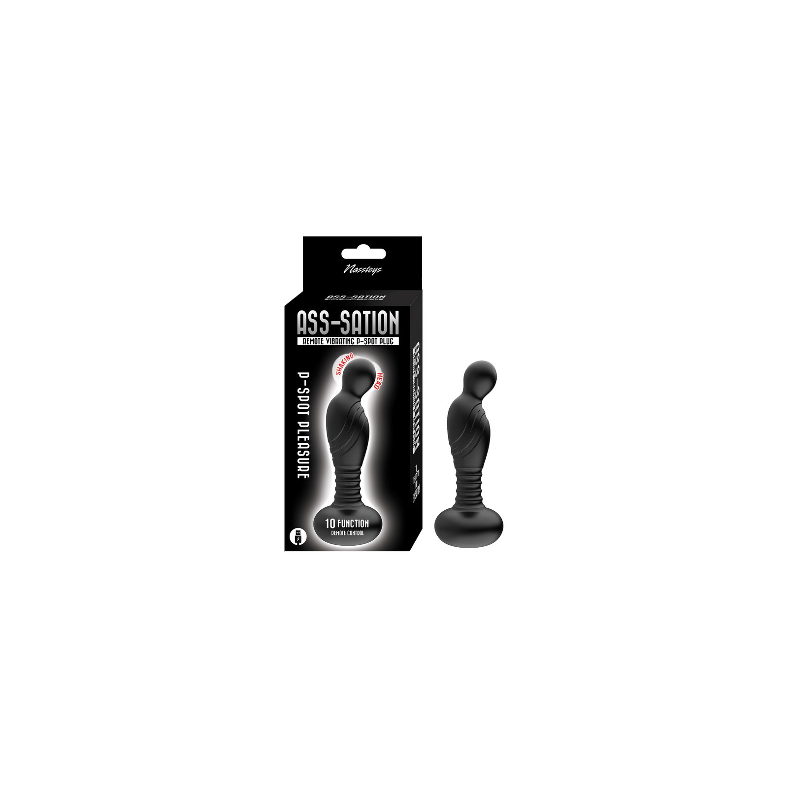 Ass-Sation Remote Vibrating P-Spot Plug for Empowering Pleasure