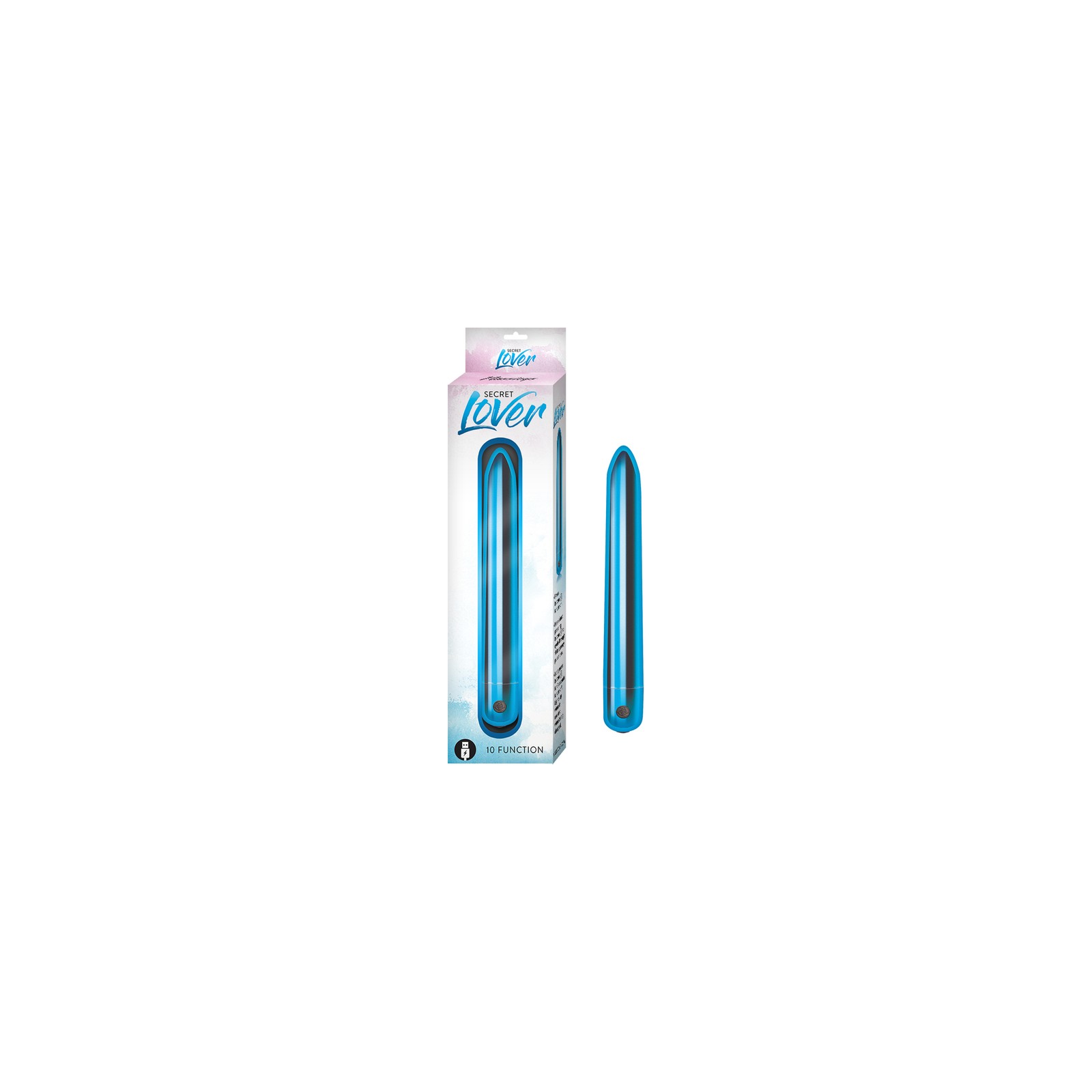 Nasstoys Secret Lover Rechargeable Slimline Vibrator Blue