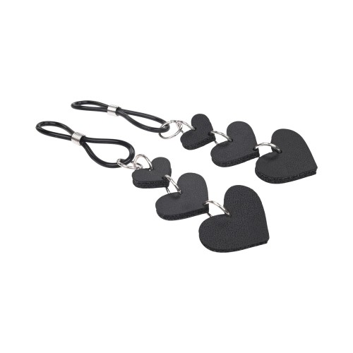 Sportsheets Sex & Mischief Heart Nipple Ties - Sensual Accessories