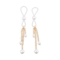 Pearl Nipple Ties for Elegant Play