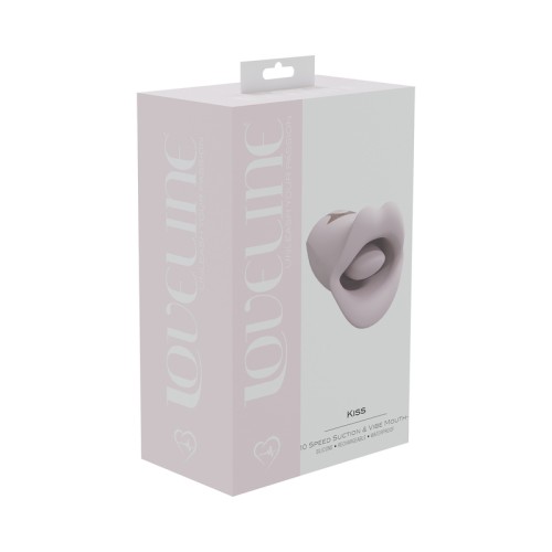 LoveLine Kiss Suction Vibrating Mouth Silicone