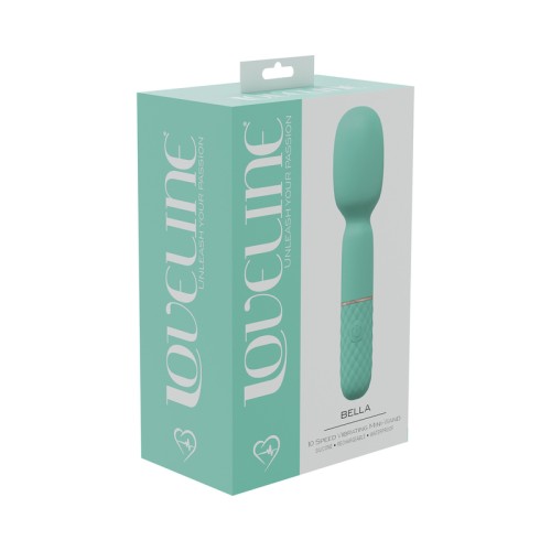 LoveLine Bella Vibrador Mini-Wand 10 Velocidades Verde