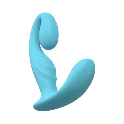 LoveLine Bliss 10-Speed Dual Motor Vibrator - Blue