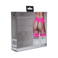 Tanga Vibrante Strap-on de Ouch! - Diversión Emocionante