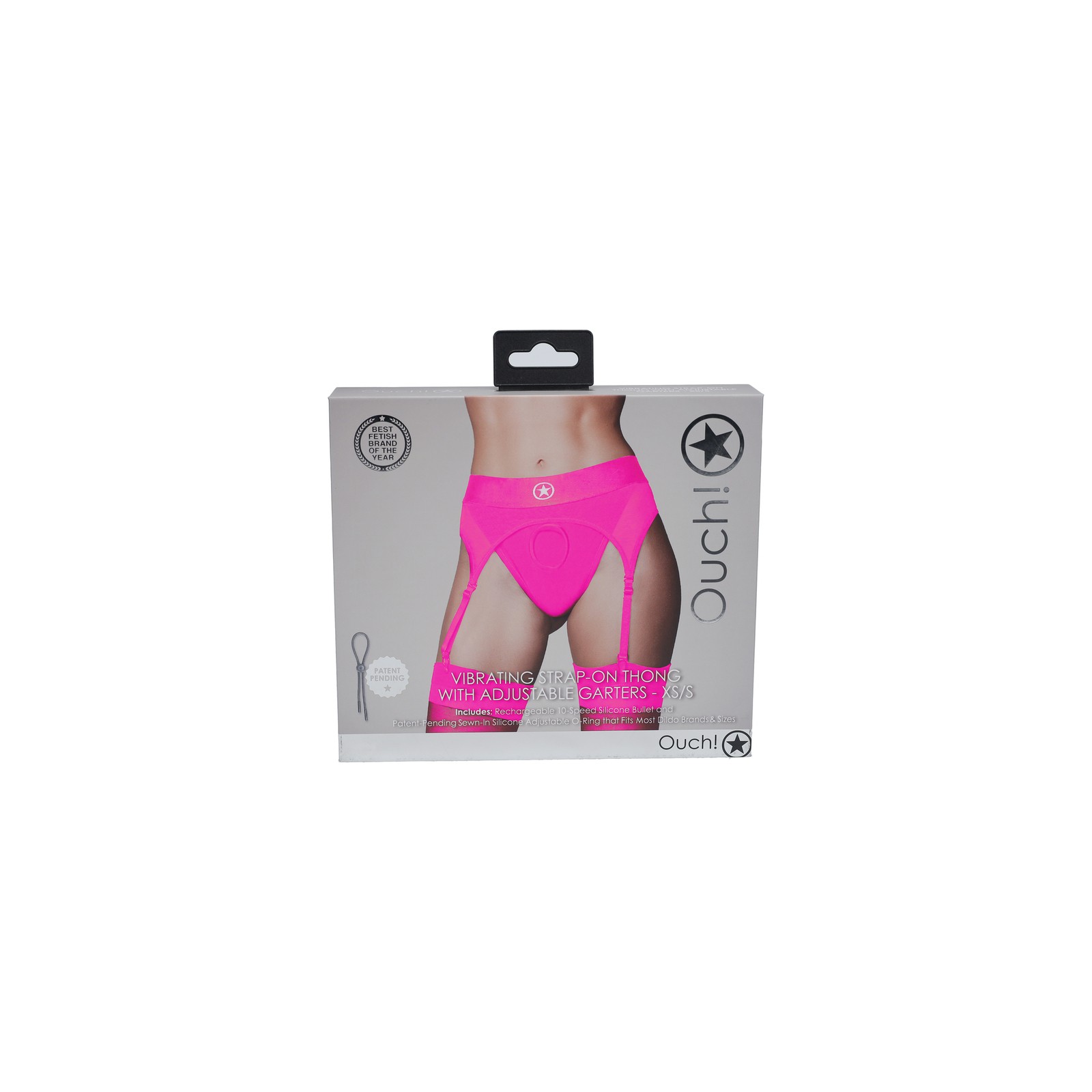 Tanga Strap-on Vibrante Ouch! - Placer Redefinido