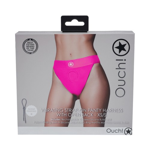 Ouch! Vibrating Strap-on Panty Harness for Enhanced Pleasure