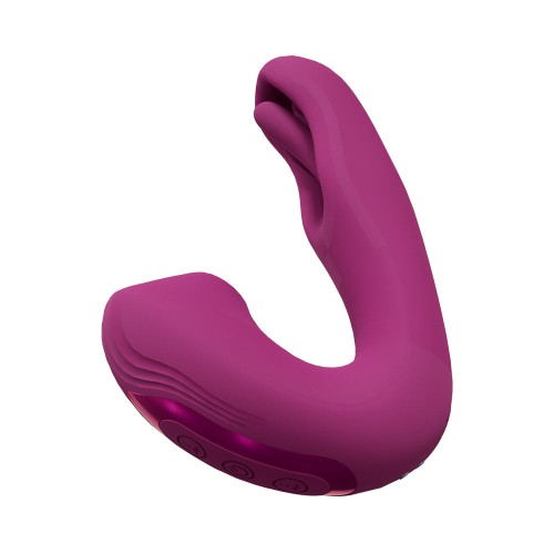 VIVE YUNA Vibrador de Aire con Doble Motor y Flapping para G-Spot