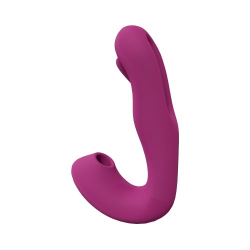 VIVE YUNA Dual Motor Airwave Vibrator with G-Spot Flapping