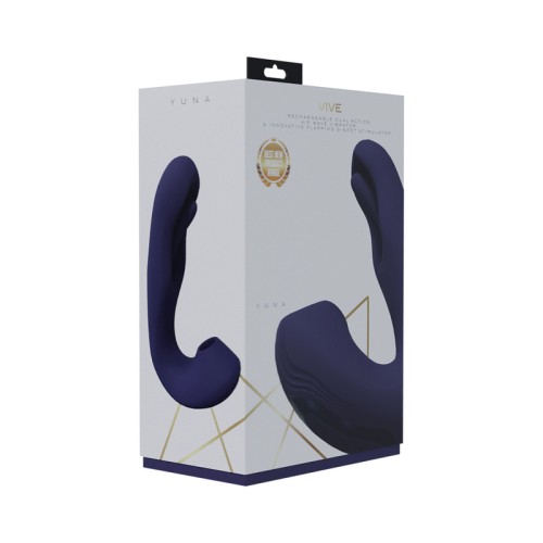 VIVE YUNA Vibrador de Doble Motor Recargable