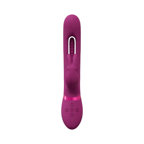 Vibrador Conejito Triple Motor VIVE MIKA - Rosa