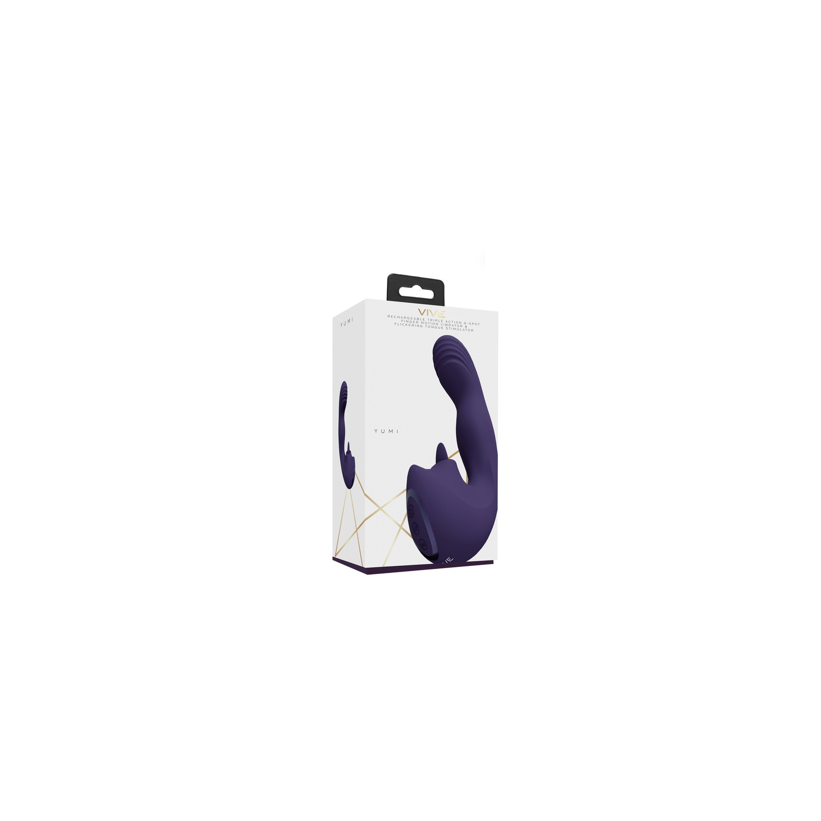 Vibrador Recargable de Movimiento de Dedo G-Spot VIVE YUMI