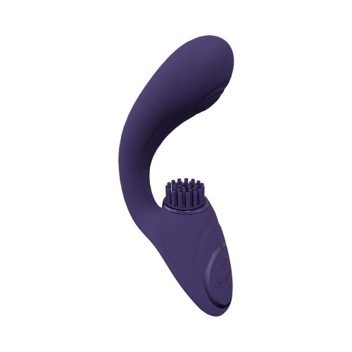 Vibrador G-Spot Triple Motor VIVE GEN Púrpura