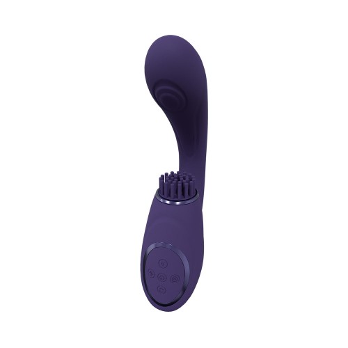 Vibrador G-Spot Triple Motor VIVE GEN Púrpura