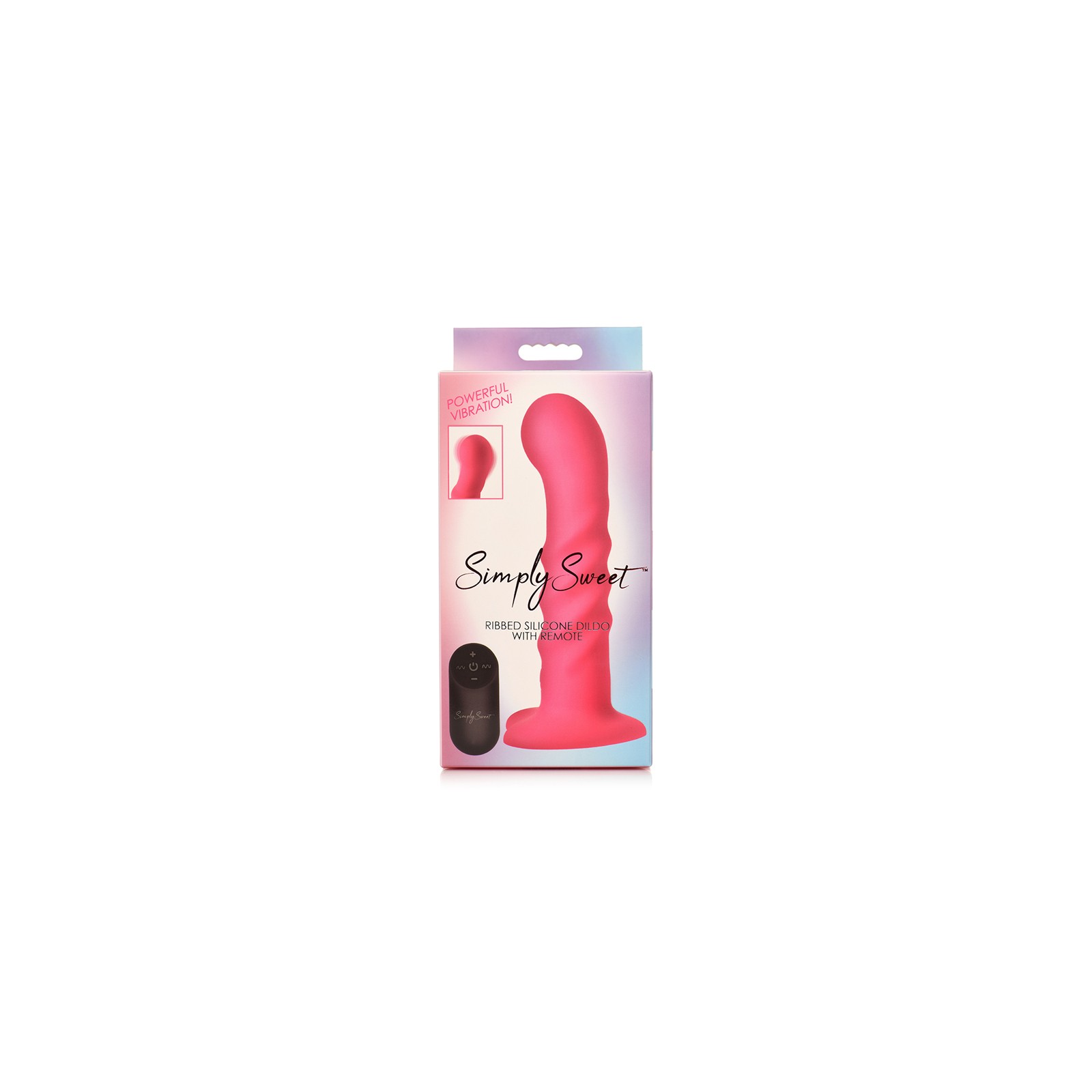 Simply Sweet 21X Vibrating Dildo with Remote Control for Pleasure