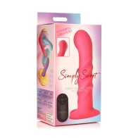 Simply Sweet 21X Vibrating Dildo with Remote Control for Pleasure